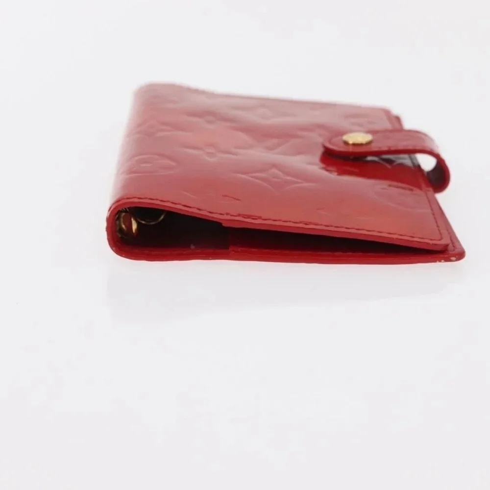 LOUIS VUITTON Monogram Vernis Agenda PM Day Planner Cover Red - Picture 6 of 16